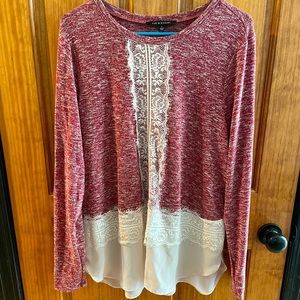 Red Zac & Rachel sweater